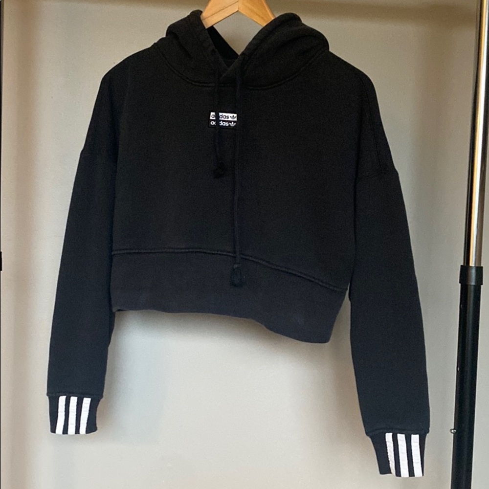 Adidas cropped hoodie